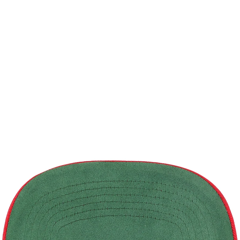 Men's '47 Cream/Red Houston Rockets Pomona Two-Tone Rope Hitch Adjustable Hat