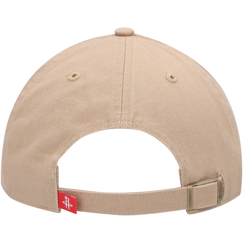 '47 Kaki Houston Rockets Logo Clean Up Casquette réglable pour homme
