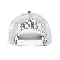 Men's '47  Red Houston Rockets Beach Side Trucker Adjustable Hat