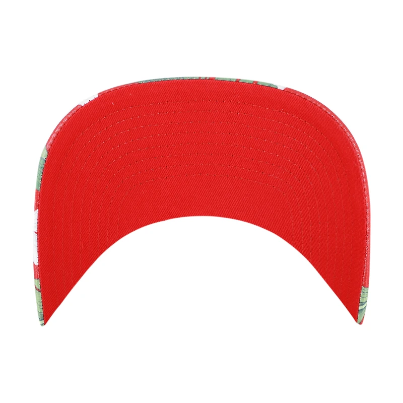 Men's '47 Red Houston Rockets Beach Side Trucker Adjustable Hat