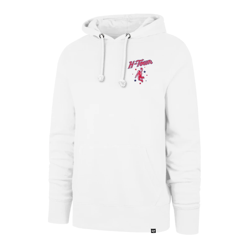 Sweat à capuche homme '47 White Houston Rockets 2025/26 City Edition Jab Step Headline
