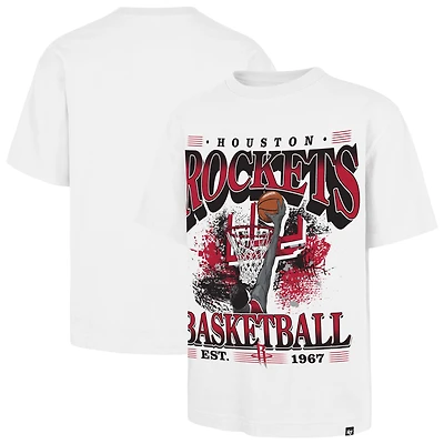 T-shirt homme blanc '47 Houston Rockets Regional Foundation