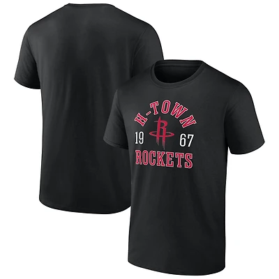 T-shirt noir pour homme des Houston Rockets The Extras