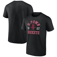 T-shirt noir pour homme des Houston Rockets The Extras