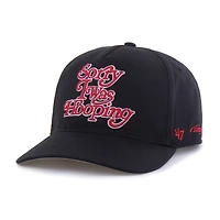 Men's Brand Seen by '47 Black Houston Rockets Sorry I Was Hooping Hitch Adjustable Hat
