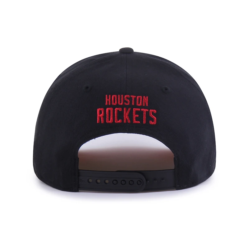 Men's Brand Seen by '47 Black Houston Rockets Sorry I Was Hooping Hitch Adjustable Hat