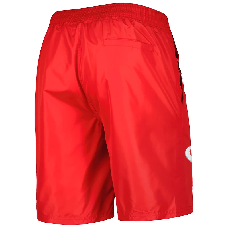 Maillot de bain G-III Sports by Carl Banks Houston Rockets Sea Wind rouge pour homme