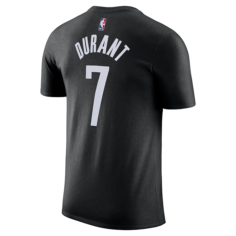 Men's Jordan Brand Kevin Durant Black Houston Rockets Statement Edition Name & Number T-Shirt