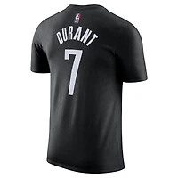 Men's Jordan Brand Kevin Durant Black Houston Rockets Statement Edition Name & Number T-Shirt