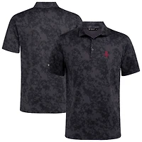 Polo noir Houston Rockets Whisper pour homme Levelwear