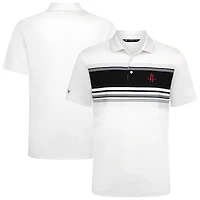 Polo blanc Onward des Houston Rockets pour homme Levelwear