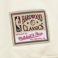Men's Mitchell & Ness Cream Houston Rockets Sswagger Fleece Hoodie