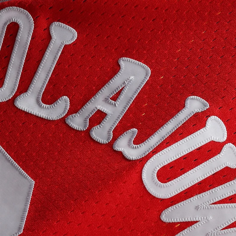 Maillot Swingman Mitchell & Ness Hakeem Olajuwon Houston Rockets 1993/94 Hardwood Classics rouge pour homme