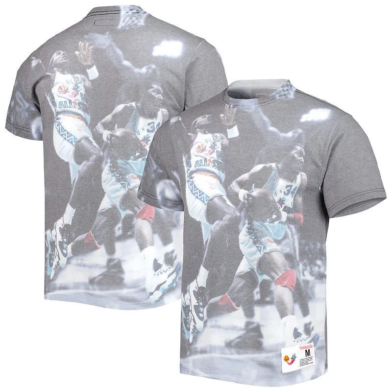 T-shirt graphique Mitchell & Ness Houston Rockets Above the Rim pour homme
