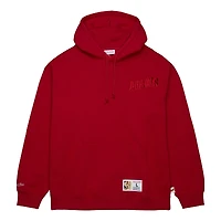 Sweat à capuche ton sur Mitchell & Ness rouge Houston Rockets Hardwood Classics pour homme