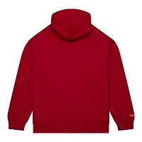 Sweat à capuche ton sur Mitchell & Ness rouge Houston Rockets Hardwood Classics pour homme
