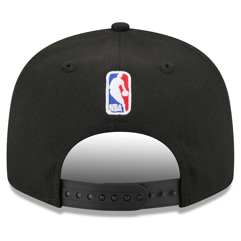 Casquette snapback New Era noire Houston Rockets 2026 NBA Draft Crystal 9FIFTY pour homme