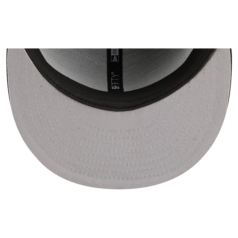 Men's New Era Black Houston Rockets 2026 NBA Draft Crystal 9FIFTY Snapback Hat