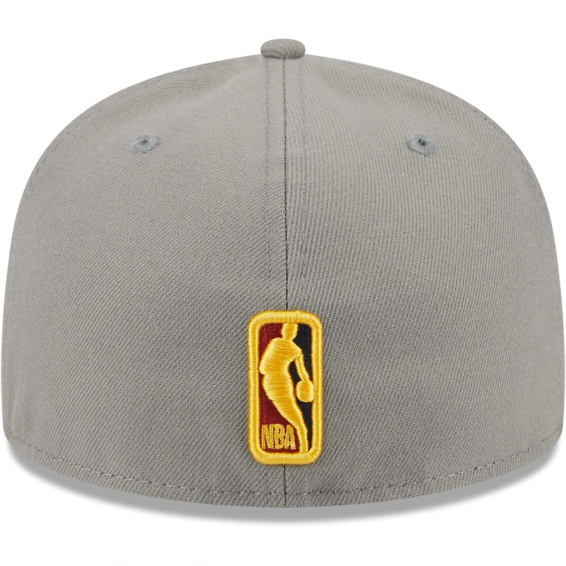 Casquette ajustée 59FIFTY pour homme New Era grise Houston Rockets Colour Pack