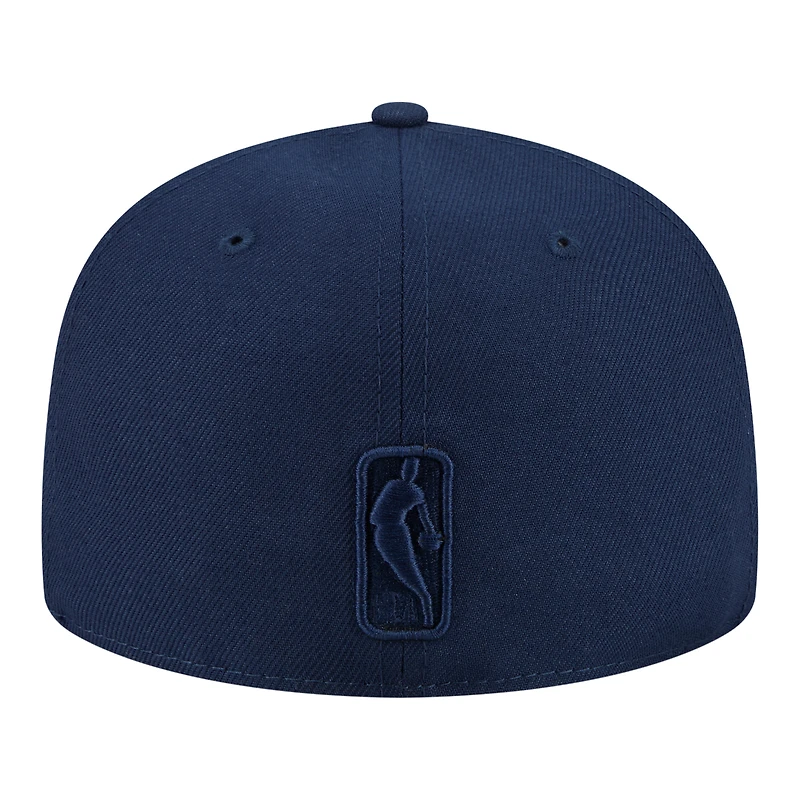 Casquette ajustée New Era 59FIFTY pour homme, coloris bleu marine Houston Rockets