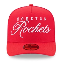 Casquette ajustée New Era 59FIFTY rouge Houston Rockets 2025 NBA Draft pour homme