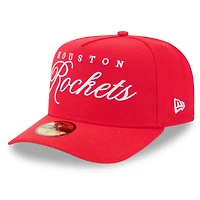 Casquette ajustée New Era 59FIFTY rouge Houston Rockets 2025 NBA Draft pour homme