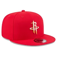 Casquette snapback New Era rouge Houston Rockets 2026 NBA Draft 9FIFTY pour homme