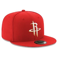 Casquette snapback New Era rouge Houston Rockets 9FIFTY pour homme