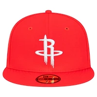 Men's New Era  Red Houston Rockets Team 59FIFTY Fitted Hat