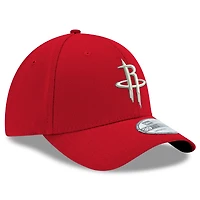 Men's New Era Red Houston Rockets Team Classic 39THIRTY Flex Hat