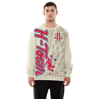 Men's New Era Tan Houston Rockets 2025/26 City Edition Sweatshirt