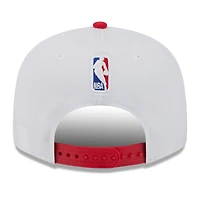 Men's New Era White/Red Houston Rockets 2025/26 City Edition 9FIFTY Snapback Hat