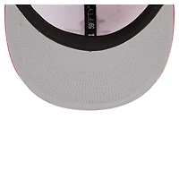 Men's New Era  White/Red Houston Rockets Repeat 59Fifty Fitted Hat