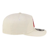 Men's New Era  White Houston Rockets 19TWENTY 80s Chrome Corduroy Adjustable Hat