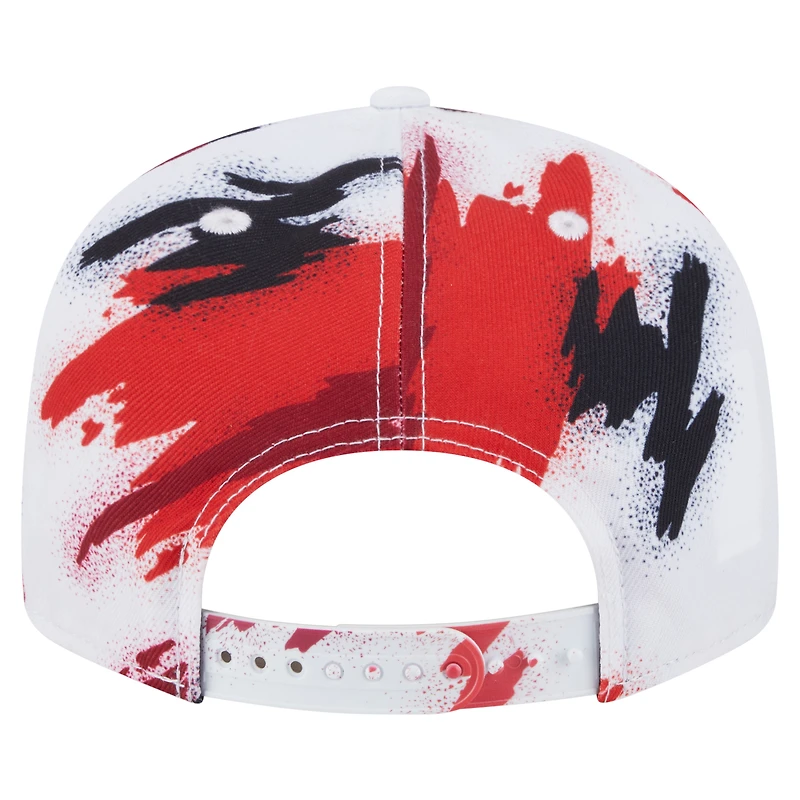 Casquette snapback 9FIFTY blanche Houston Rockets de New Era pour homme
