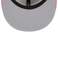 Casquette ajustée 59FIFTY en satin blanc Houston Rockets Throwback pour homme New Era