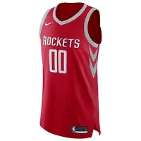 Hommes Nike Red Houston Rockets - Maillot authentique personnalisé Édition Icon
