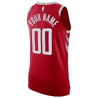 Men's Nike Red Houston Rockets - Custom Authentic Jersey Icon Edition