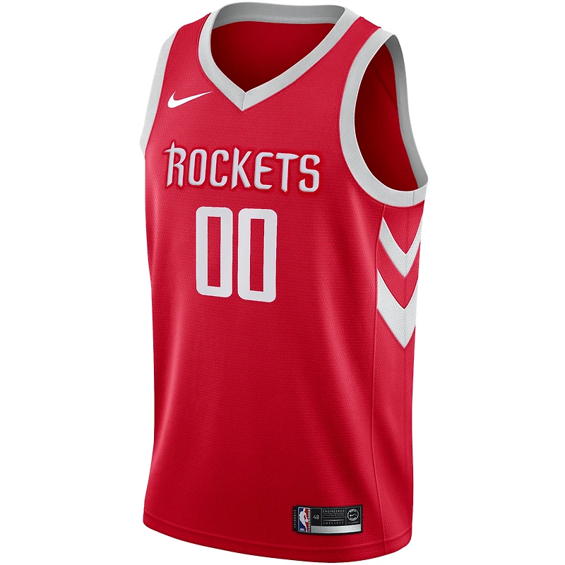 Homme Nike Rouge Houston Rockets - Swingman Maillot Personnalisé Icon Edition