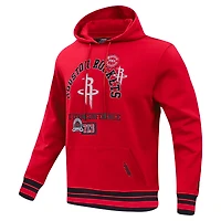 Sweat à capuche enfiler Pro Standard Red Houston Rockets Area Code pour homme