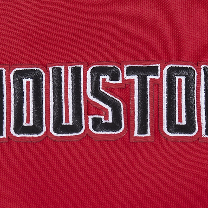Sweat à capuche enfiler Pro Standard Red Houston Rockets Area Code pour homme