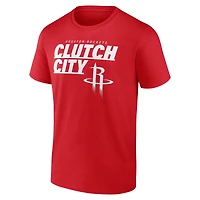 Men's  Red Houston Rockets Half Court Offense T-Shirt