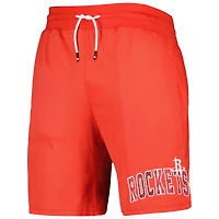 Men's Tommy Jeans Red Houston Rockets Mike Mesh Basketball Shorts