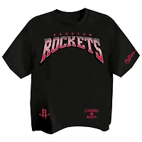 T-shirt premium noir Two Hype pour homme, collection Houston Rockets Drip & Dime