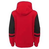 Preschool Red Houston Rockets Straight To The League Full-Zip Hoodie