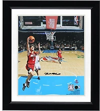 Reed Sheppard Houston Rockets Autographed 8" x 10" Layup vs. Oklahoma City Thunder Photograph