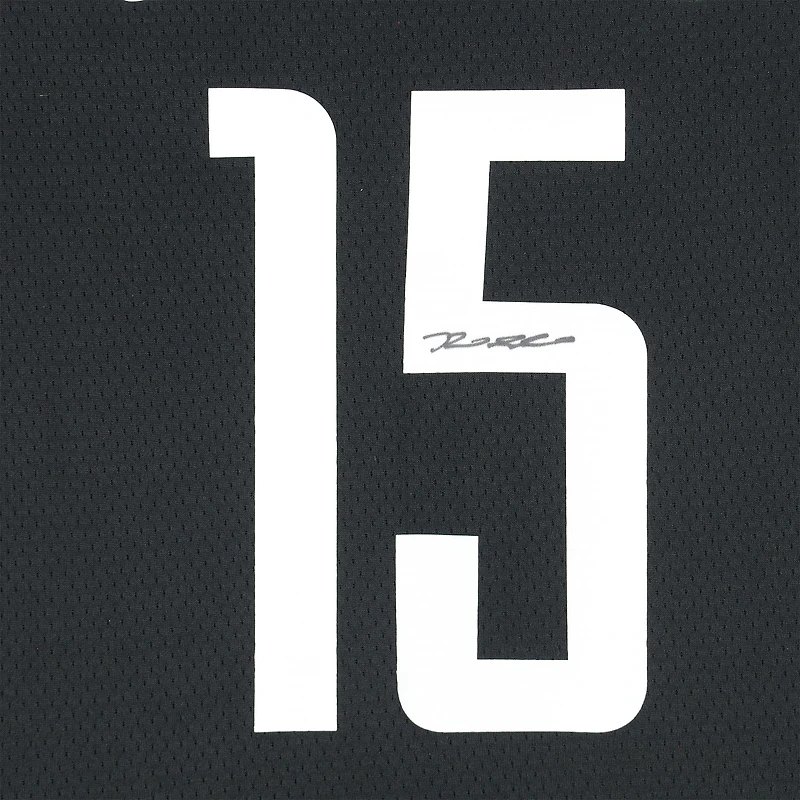 Maillot Swingman noir dédicacé par Reed Sheppard des Houston Rockets