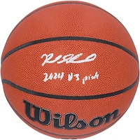 Reed Sheppard Houston Rockets Autographed Wilson Authentic Series Indoor/Outdoor Basketball with "2024 #3 Pick" Inscription