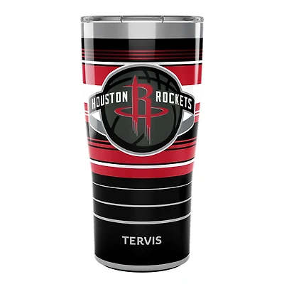 Tervis Houston Rockets 20oz. Gobelet en acier inoxydable à rayures Hype