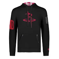 Sweat à capuche unisexe FISLL x Black History Collection Houston Rockets noir